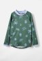 Cotton On Flynn Long Sleeve Raglan Rash Vest - Swag Green/beach