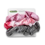 Fashion Hair Scrunchie 3 Pack - Pink