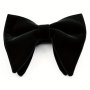 Velvet Butterfly Black Bow Tie For Wedding Groomsmen Formal Events Ideal Choice For Gifts