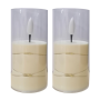 Battery Operated LED Candle 10CM 2 Pack