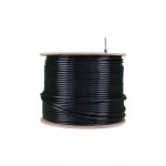 Essential CAT6 Uv Outdoor Ethernet Cable 305M Black Solid Copper Ftp Pull Box CAT6U-305-SC-GEN-CAT6U-305-SC-GEN