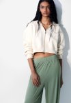 Loose Fit Trousers - Green