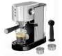 Professional Espresso Machine 20 Bar Removable Water Tank Stainless Steel 4 Cup Coffee Maker Silver