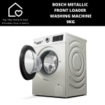 Bosch Series 4 - Metallic Front Loader Washing Machine - 9KG