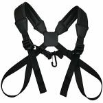 Saxophone Strap Professional Shoulder Harness Leather Padded For Alto Tenor Bari Soprano Sax