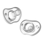 Flexy Pacifier Twin-pack 3M - White