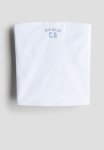 Jersey Tube Top - White Team Malibu