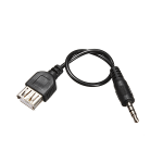 M-link 3.5MM Stereo Male To USB Female Adapter 10CM