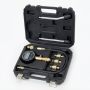 Digital Compression Tester Kit 300 Psi - Automotive Gasoline Engine Cylinder Compression Gauge With Adapters & Hose Professional Diagnostic Tool For