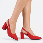 Fashion Heel - Red - 8