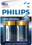 Philips Ultra Alkaline Battery LR20E2B 2 X Type D