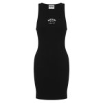 Logo Vest Dress -black