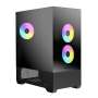 Raidmax I801 Air Chrome E-atx |atx Micro-atx Mini-itx Argb Mid-tower Gaming Chassis - Black