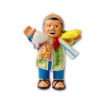 Zoeartcrafts Ekeko Doll Handmade God Of Abundance Doll For Prosperity And Good Luck Home Decor Peru & Bolivia 13"