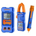- Electrical Clamp Meter Multimeter & Voltage Detector- 3 Pce Set