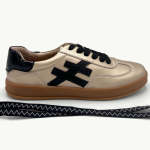 Lumi Leather Sneaker - Gold - 8