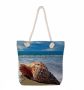 Digital Printed Beach Bag - Beach / Pineapple