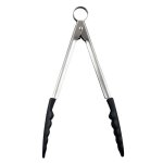 Cuisipro Silicone Tong 9.5" Black
