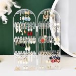 Capacity Plastic Folding Jewelry Holder