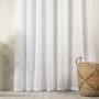 Capri Eyelet Sheer Curtain - White - 270X255CM