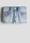 Denim Shorts - Light Denim Blue