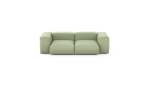 Two Module Sofa - Linen - Olive - 230CM X 115CM