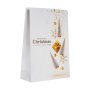 Gift Bag Christmas Large White & Gold