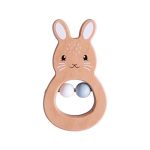 Bigjigs Fsc Wooden Rabbit Rattle Toy