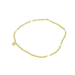 Citrine Beaded Anklet