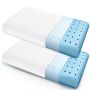 Cooling Gel Memory Foam Pillow Ergonomic Neck Support For SLEEP2PC