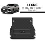 Lexus Lx 500 600 7 Seater Boot Mat
