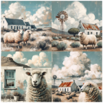 Tear Resistant Deco Print Karoo Sheep