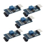 Daoki 5PCS TCRT5000 Infrared Reflective Sensor Module Ir Barrier Line Track Photoelectric Switch