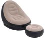 Portable Inflatable Single Seater Lazy Sofa Couch With Inflatable Ottoman