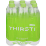 Thirsti Lemon Flavoured Sparkling Drinks 6 X 500ML