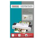 Parrot Products Laminating Pouches A4 Gloss 220X310MM 120 60+60 Microns Pack 20