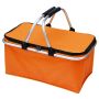 46CM Foldable Picnic Basket Shopping Basket Outdoor Camping Cooler Bag