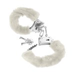 Ff Beginners Furry Cuffs White