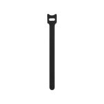 Hook&loop Wrap Strap 12X200MM Black 1PKT Of 100