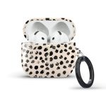 Burga Airpod Hardcase Compatible With Apple Airpods 4 Charging Case Polka Dots Minimalistic Pattern - Protective Hard Plastic Ca