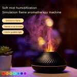 New Flame Light Aromatherapy Humidifier Ultrasonic Spray Fragrance Replenishment Expansion Fragrance Machine Essential Oil Humid