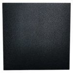 Spazio Focal Wall Light Sqaure Black