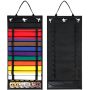 Winartton 12 Belts Karate Belt Display Rack With Pvc Medal Storage Felt Taekwondo Belt Display Holder Felt Martial Arts Belt Rack Present For Martia