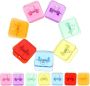 14PCS Multi-color Plastic Clips Household Sealing Paper Clamps Portable
