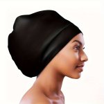 Extra Large Silicone Swim Cap For Long Braided Curly And Afro Hair - Waterproof Swimming Cap For Adults Over 14 Years - Unisex D