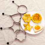 Stainless Steel Egg Mold Set: Heart Star Flower And Round Shapes For Creative Breakfasts
