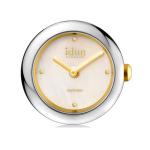 Mop & Cz Dial 2 Tone Rocking Charm Watch