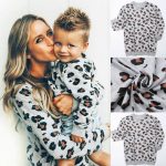 Matching Grey Leopard Tops XL
