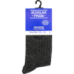 Grey Boys Long Large School Socks Size 12-3