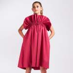 Eje Skirt Dress - 34 Cerise